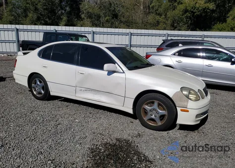 2000 Lexus Gs 300 z USA, uszkodzony, nr VIN JT8BD68S7Y0093065